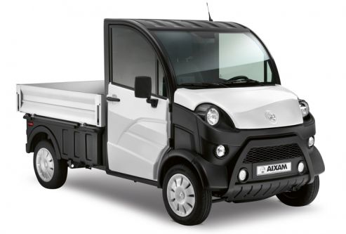 Minicar AIXAM D-Truck Doppio pianale